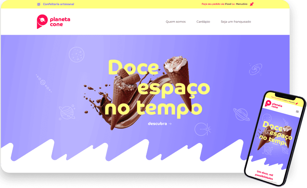 Planeta Cone, capa