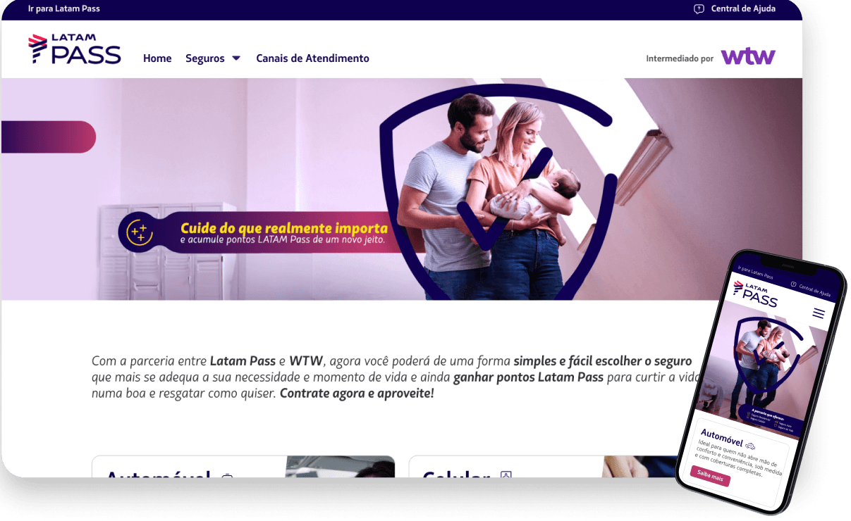 Seguros Latam Pass, Latam Pass